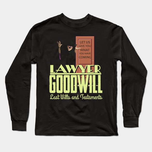 Lawyer Goodwill Long Sleeve T-Shirt by woodsman